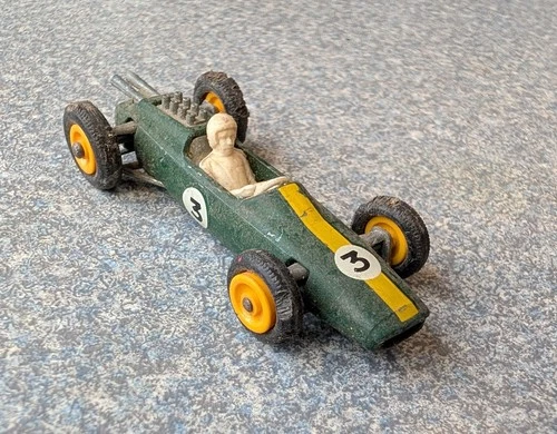 Vintage Matchbox No 19 Lotus Racing Car Made in England by Lesney 1968