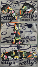 Rare Scotty Cameron Gallery Happy Sushi Putter Headcover Blade Head cover NOS