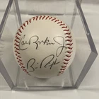 CAL RIPKEN JR.-CAL RIPKEN SR.-BILLY RIPKEN Signed Official Baseball signed 2 JSA