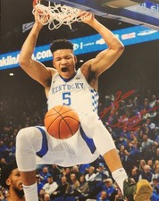 Kevin Knox II Signed 8x10 Kentucky Wildcats Autograph Photo 2018 Top Draft Pick