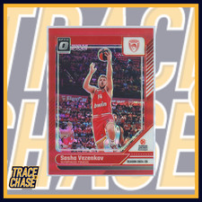 2024-25 Panini Donruss EuroLeague Basketball Sasha Vezenkov Optic Red 23/99 #35