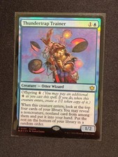 THUNDERTRAP TRAINER (BLB BUNDLE) FOIL - Magic: The Gathering - NM/M