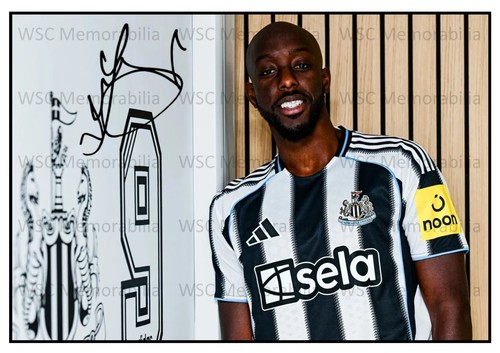 11019. Yoane Wissa Signed Pictures (A4 Prints) Newcastle Brentford Lorient etc.