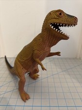 Vintage Dinosaur Figure Tyranosaurus T Rex 10" x 17" DOR MEI From 1986