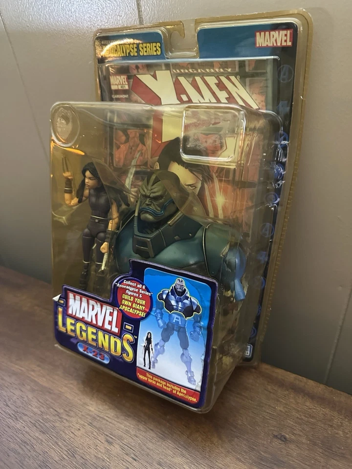 Figura X-23 Wolverine Marvel Legends, BAF APOCALYPSE, X-Men Universe Select Foto 3 de 3