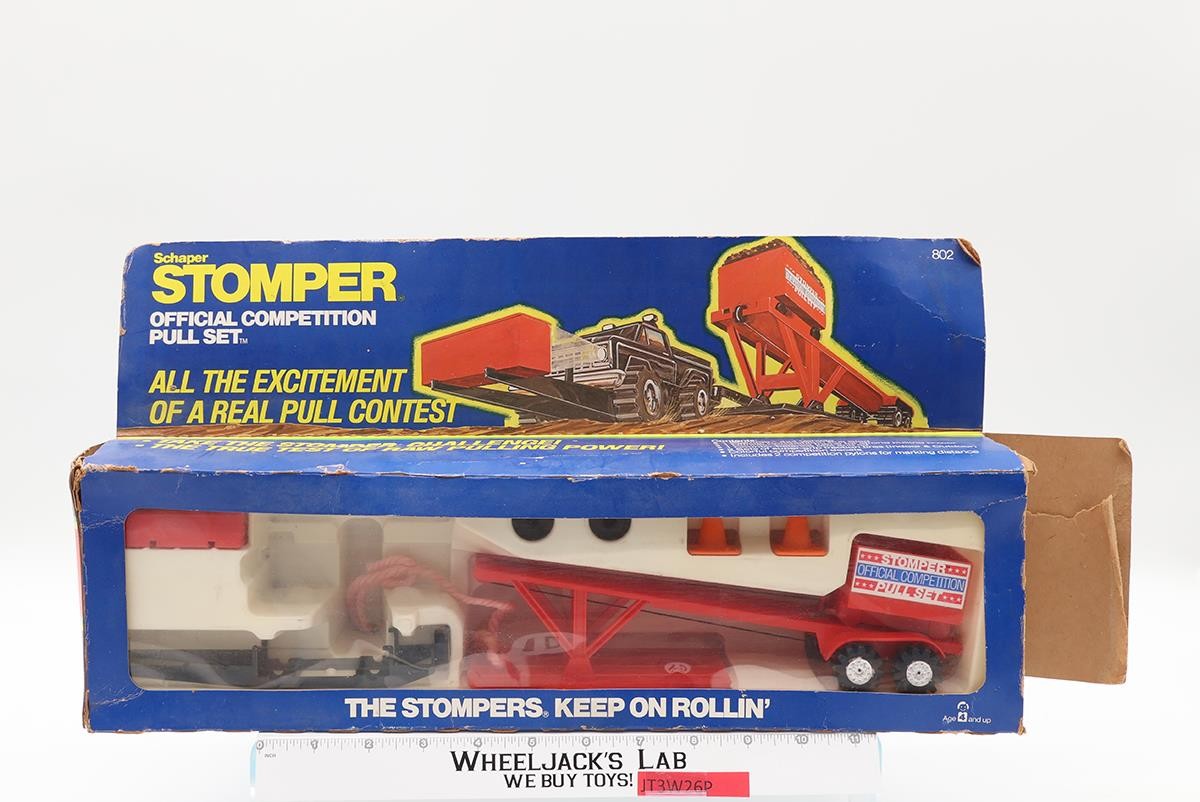 【12点セット】80s当時物パブミラー KIKKERLAND HIGHTIDE Stomper 4x4s Official Competition Pull Set #802 W/Box 1982 Schaper