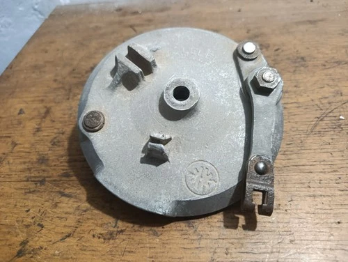 Kreidler Florett, RS, TM brake anchor plate front 160 mm Leleu