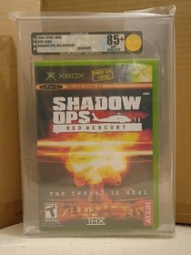 VGA Graded 85+ Xbox Shadow Ops Red Mercury Video Game. Qualified Scale. 