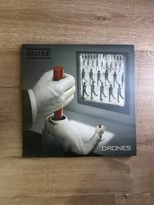 Muse Drones 2XLP Red Vinyl Never Used - Imagen 1 de 4