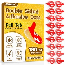 180 Pcs Removable Mounting Putty, Strong Double Sided Glue Adhesive Dots... 