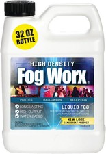 FogWorx Extreme High Density Fog Juice - Quart - 32 Fluid Ounces of Long Lasting