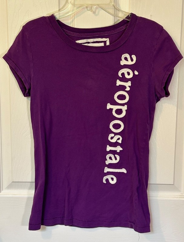 Girls Aeropostale Purple Top - size M