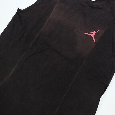 Rare VTG NIKE Air Michael Jordan Cut Off Sleeves Tank Top T Shirt
