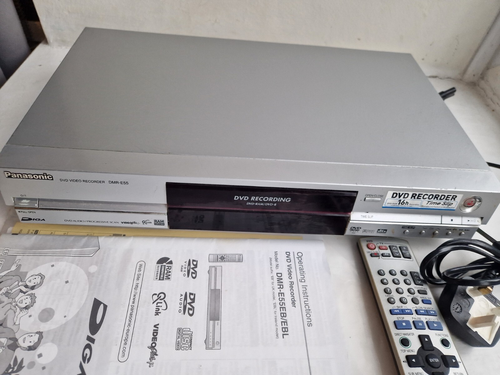 Panasonic DMRE55 DVD Recorder 37988407538 eBay