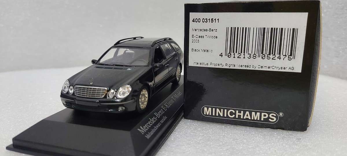 Mercedes-Benz E-Class T-Model W211 2003-2006 Black Met 1:43 Mercedes-Benz E-Class T-Model W211 2003-2006 Black Met 1:43