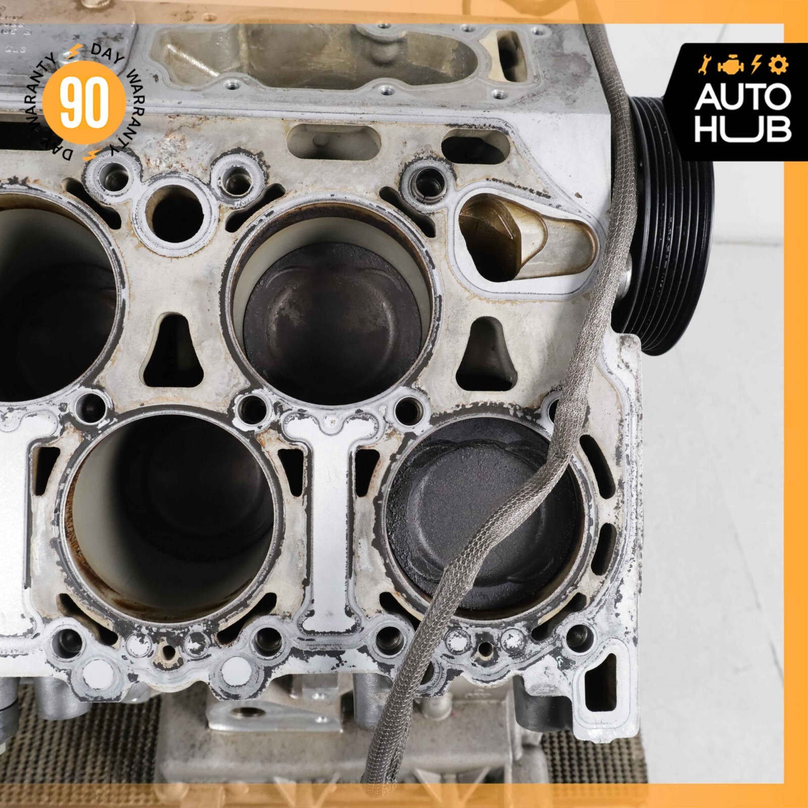 03-13 Bentley Continental GT Flying Spur 6.0L Engine Motor Block FOR PARTS ONLY
