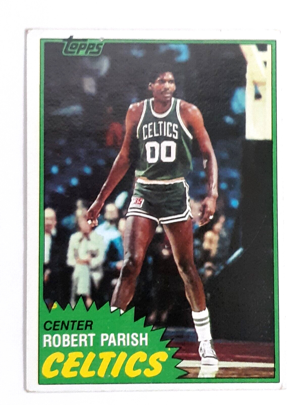 1981/82 Topps Robert Parish - #6 Boston Celtics  HOF