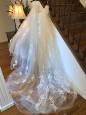 Wedding Overskirt - New with Tags, MORILEE, Ivory, Size 12, Three Layers