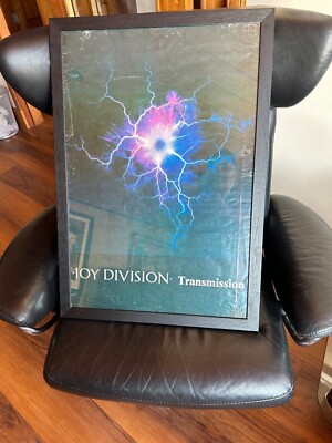 Ultra Rare Joy Division   Transmission  Factory Records Framed promo poster