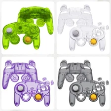 Faceplate Full Set Housing Shell Cover Buttons for Nintendo GameCube Controller