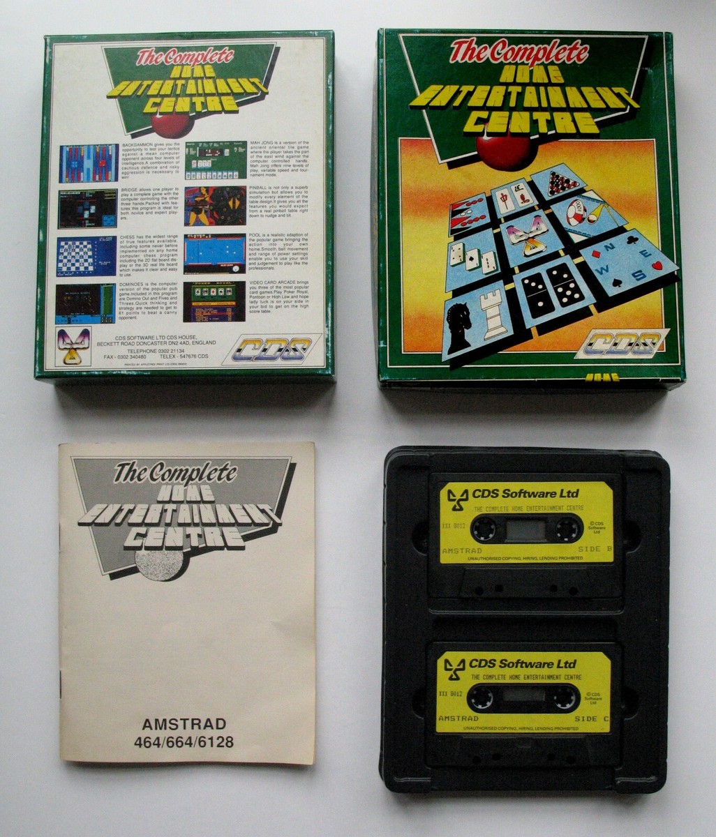 amstrad CPC game amstrad THE COMPLETE HOME ENTERTAINMENT CENTRE