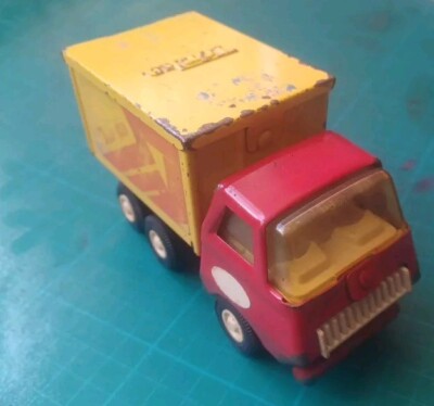 Vintage Tonka LKW Spielzeug mit Kippbox Aufbau von 1980, Made in USA