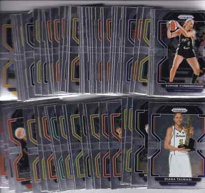 2022 Panini Prizm WNBA  BASKETBALL-FINISH YOUR SET BASE R/C's & STARS