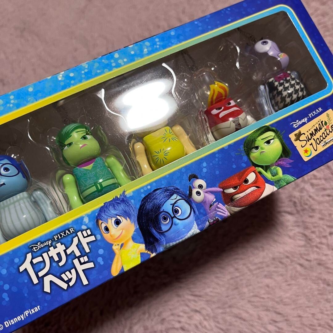 BE@RBRICK WOW! Inside Head Disney PIXAR Summer Vacation Bearbrick 