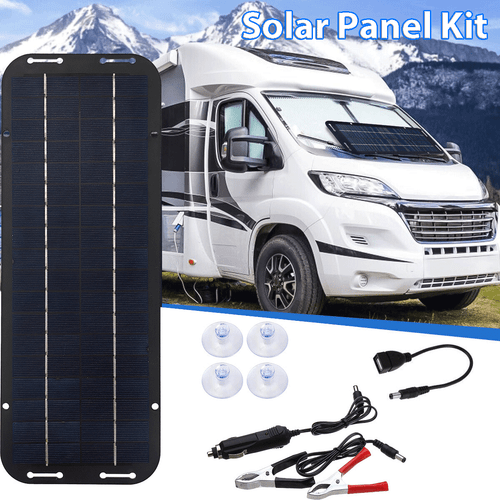 30W Solar Panel 12V Trickle Charger Battery Charger Kit Maintainer Boat Car RV - Picture 9 of 12