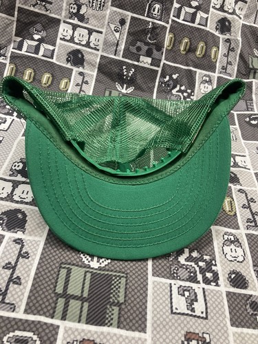 Vintage Cargill Netz Truckers Hut Aufnäher Made in USA grün Druckknopflasche - Bild 6 von 8
