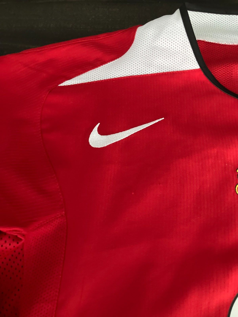 Manchester United Vodafone Nike 90 Red long sleeve jersey