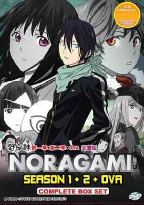 Noragami Season 1+2 + OVA DVD [English Audio] [Anime]