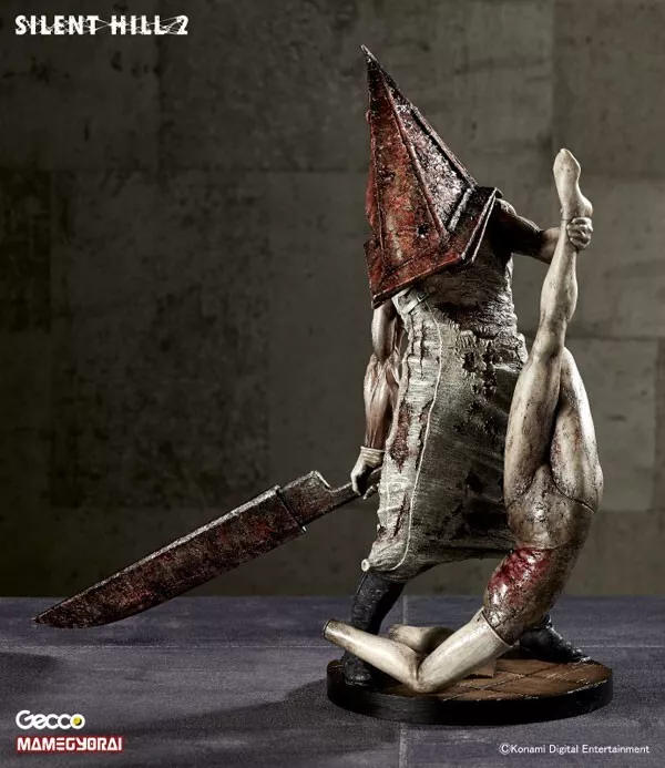 Red Pyramid Thing Statue by Gecco Co