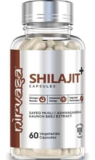 100% Pure Shilajit , Boost Health, Performance,Stamina, vitality,60 - Pack Of 1