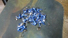 roadrunners, 20 ct, 1/8, blue/giltter, free shipping