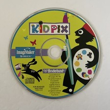 Kid Pix KidPix Studio Vintage 90s Software - Paint/Draw/Animate - CD 1996