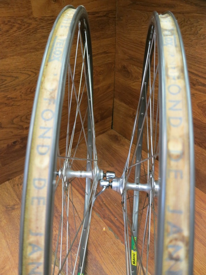 Set Moyeux Campagnolo Athena Mirage Rapide – 32 Trous, Vintage NOS 8v
