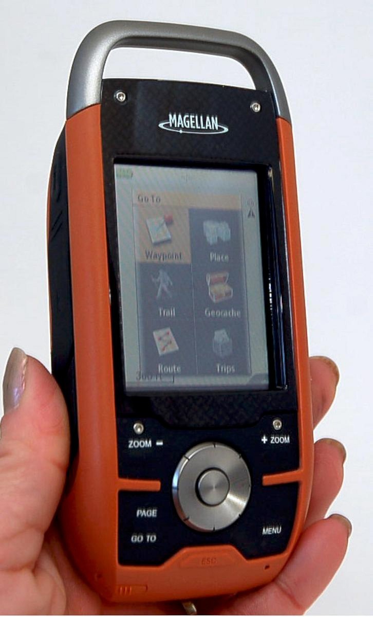 Magellan Triton 1500 Hiking GPS Unit 3D USA/Canada Maps geocache