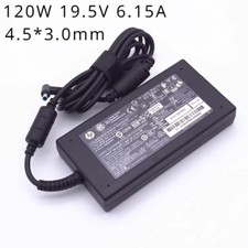 Original 120W 19.5V 6.15A Charger for HP Envy 15 15t 17 M6 M7 4.5 3.0mm Adapter
