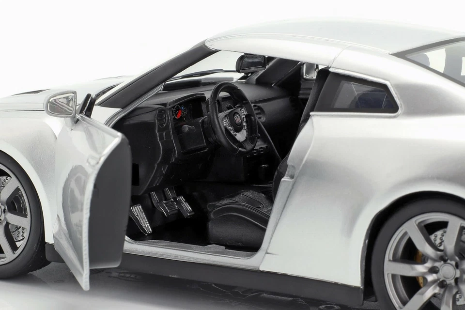 Fast & Furious BRIAN'S NISSAN GT-R (R35) Die Cast 1/24 Jada Toys 97212 New - Immagine 4 di 4