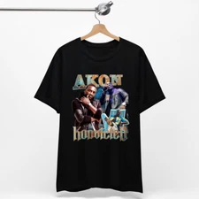 Akon shirt collage black T-shirt Unisex All sizes S to 45Xl