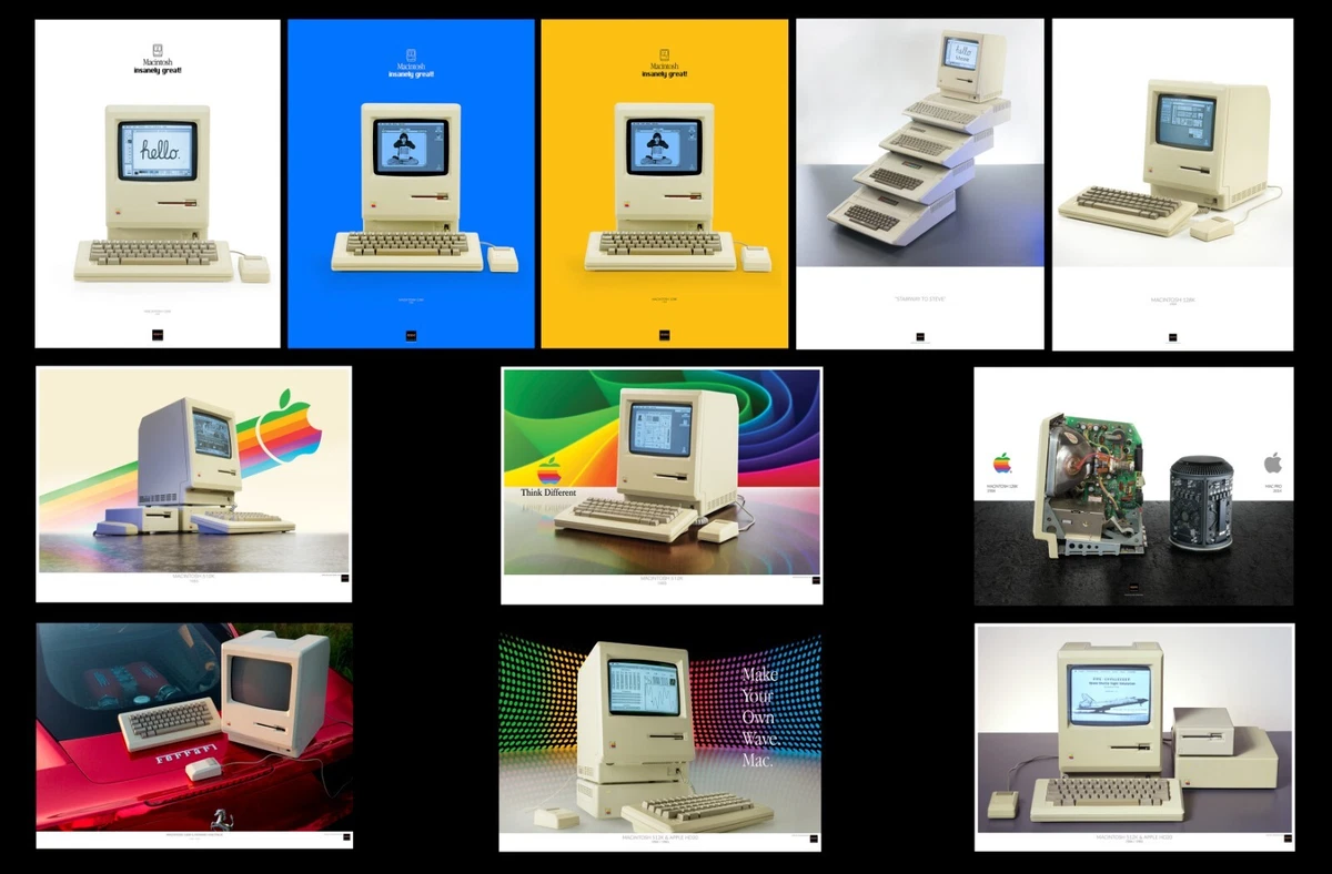 Macintosh 128k poster A 50x70cm