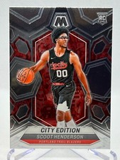 SCOOT HENDERSON RC 2023-24 Panini Mosaic Basketball #275 City Edition ROOKIE