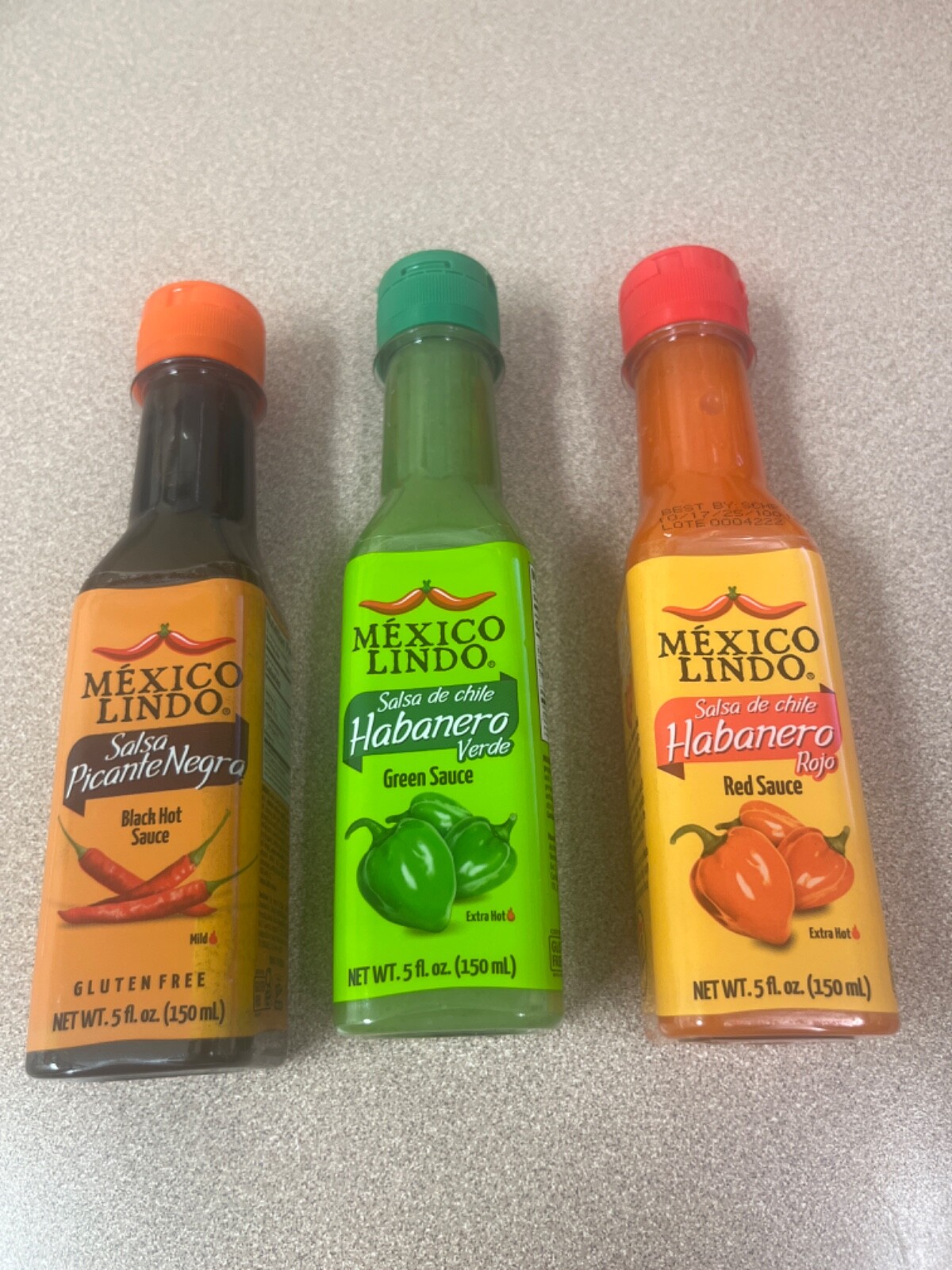 Lo último Salsas México Lindo 5 oz. 3 botellas incluidas