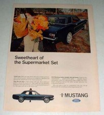Anuncio de auto Ford Mustang 1966 - Sweetheart of Supermarket
