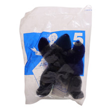 2001 McDonald's 5 Animal Alley Cole The Bear Toys R Us Plush - Sealed