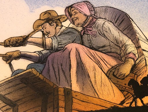 Bevil Hand Painted Oklahoma Land Rush 2007 First Day Of Issue w/COA Sc 4121 - Picture 3 of 7