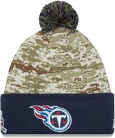 Nfl Beanie Tennessee Titans Salute Service MüTze Sideline 2015 889352976757