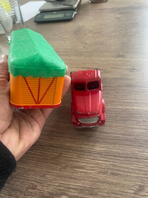 TRACTEUR WILLÈME SEMI-REMORQUE bâchée Ref 36B Dinky Toys + boîte ORIGINAL EUR 75,00 - FR