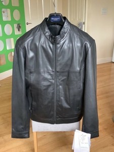 black lamb leather jacket